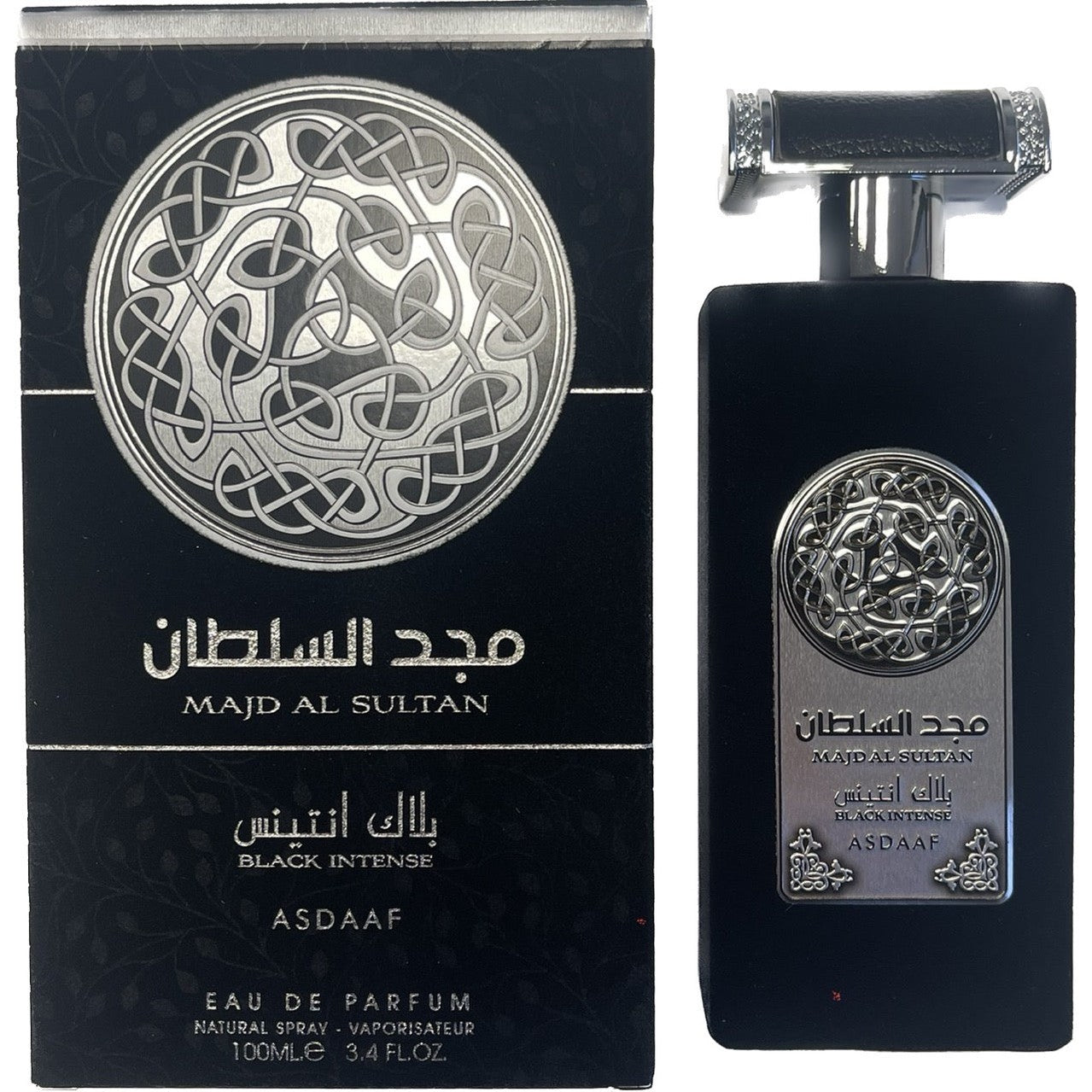 Asdaaf/Majd Al Sultan Black Intense EDP 100ml