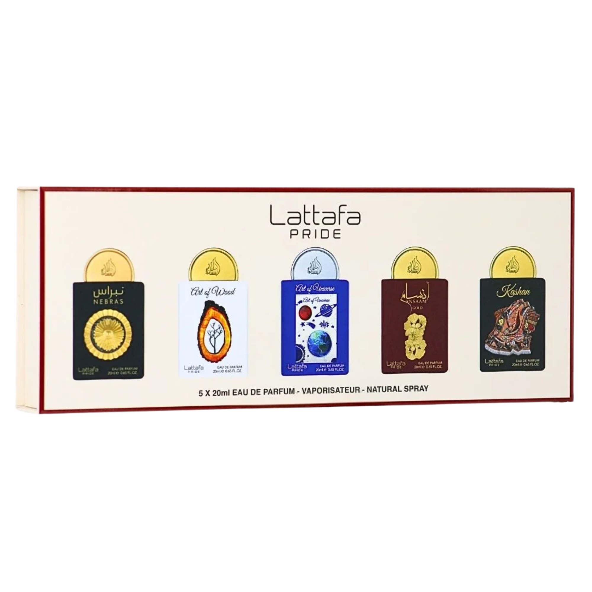 No. 03 Giftset Collection Eau de Parfum 5x20ml - Lattafa Pride