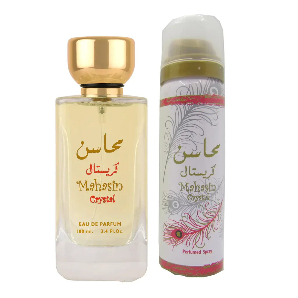 Lattafa/Mahasin Crystal RED + Deo EDP 100ml