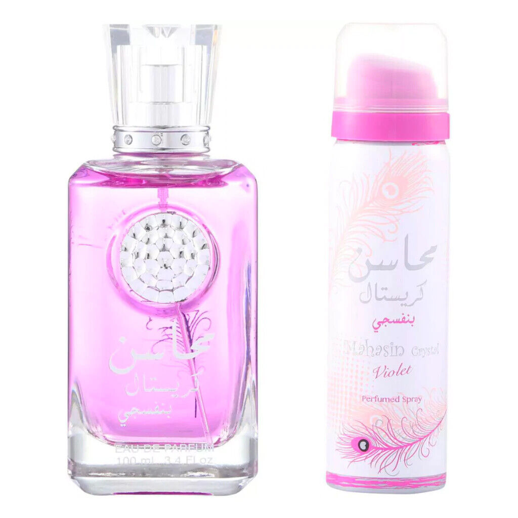 Lattafa/Mahasin Crystal Violet + Deo  EDP 100ml